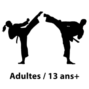 Cours de Taekwon-Do adultes 13 ans et plus