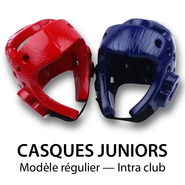 Casque de combat Juniors régulier en polyurethane.